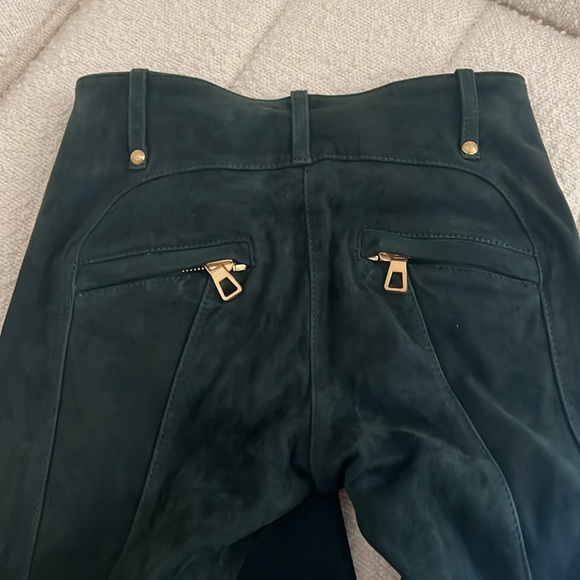 Rare H&MxBalmain suede pants - Picture 9 of 11